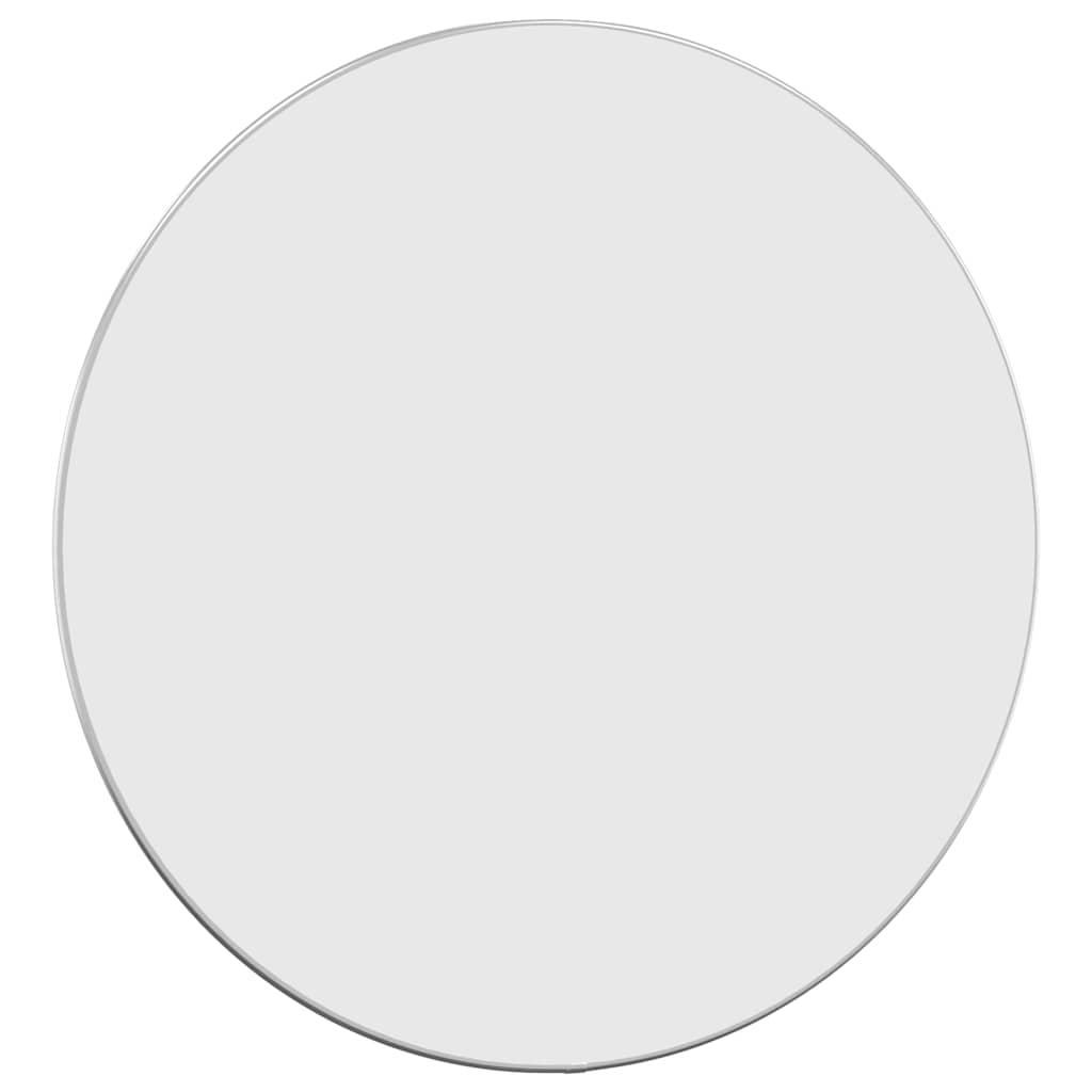vidaXL Oglindă de perete rotundă, argintiu, Ø 60 cm vidaXL Oglindă de perete rotundă, argintiu, Ø 60 cm
