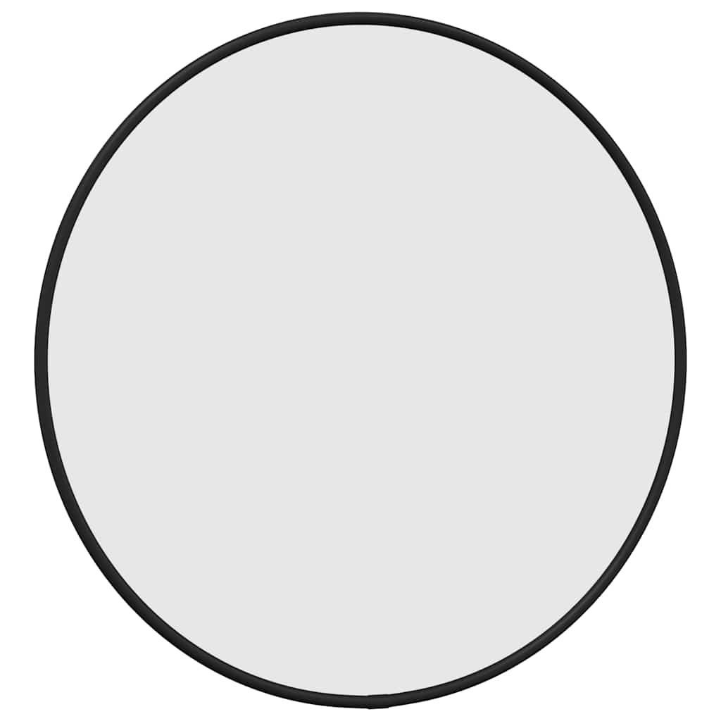 vidaXL Oglindă de perete rotundă, negru, Ø 40 cm vidaXL Oglindă de perete rotundă, negru, Ø 40 cm