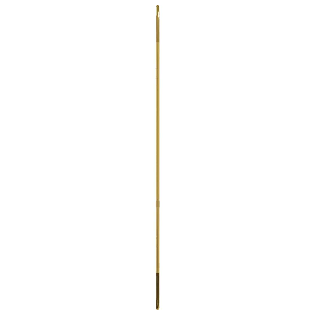 vidaXL Oglindă de perete, auriu, 80x35 cm, ovală vidaXL Oglindă de perete, auriu, 80x35 cm, ovală