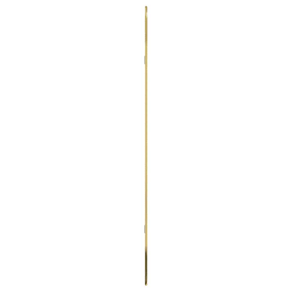 vidaXL Oglindă de perete, auriu, 100x45 cm, ovală vidaXL Oglindă de perete, auriu, 100x45 cm, ovală