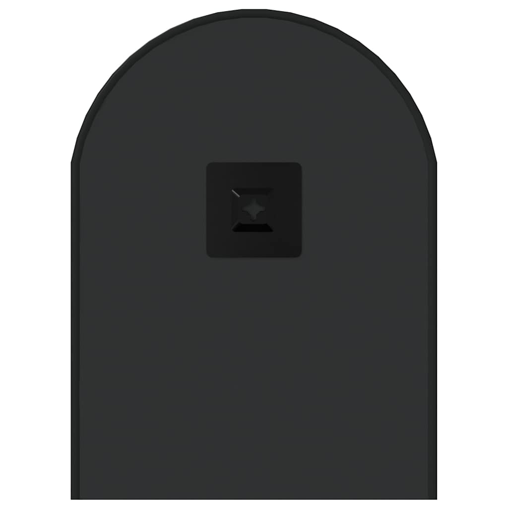 vidaXL Oglindă de perete, negru, 60x25 cm, ovală