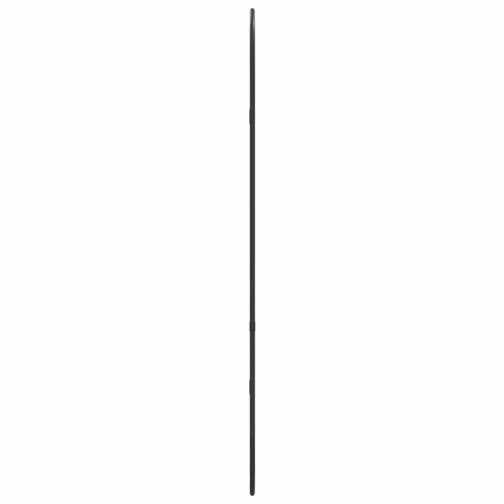 vidaXL Oglindă de perete, negru, 80x35 cm, ovală vidaXL Oglindă de perete, negru, 80x35 cm, ovală