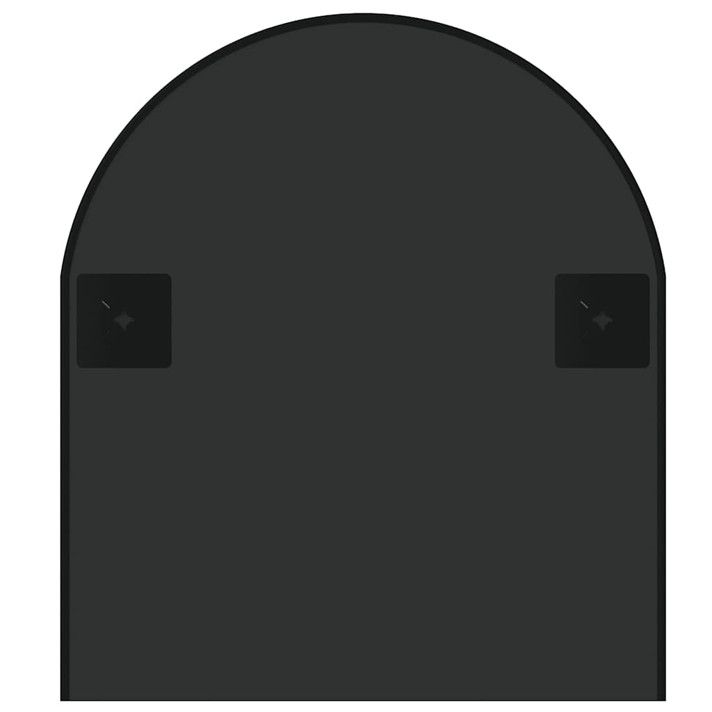 vidaXL Oglindă de perete, negru, 100x45 cm, ovală vidaXL Oglindă de perete, negru, 100x45 cm, ovală