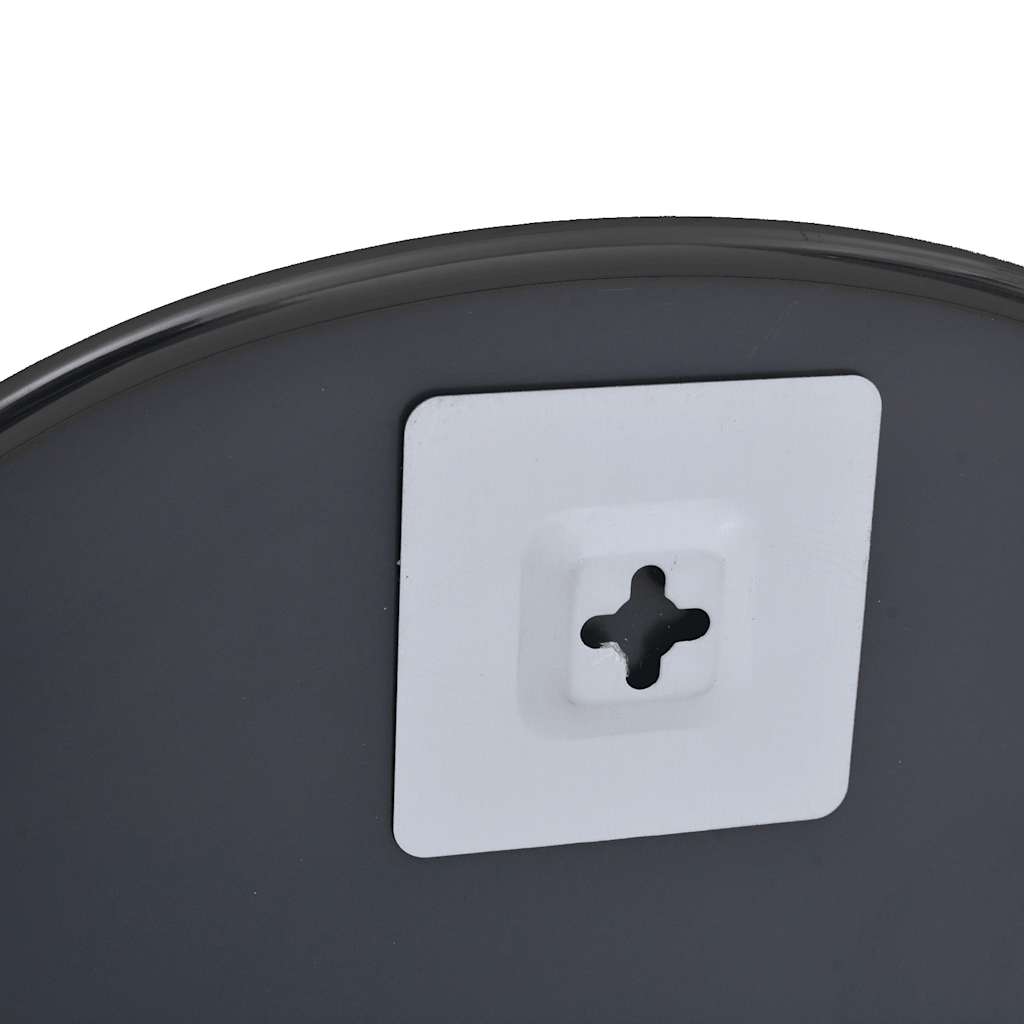 vidaXL Oglindă de perete, negru, 50x35 cm