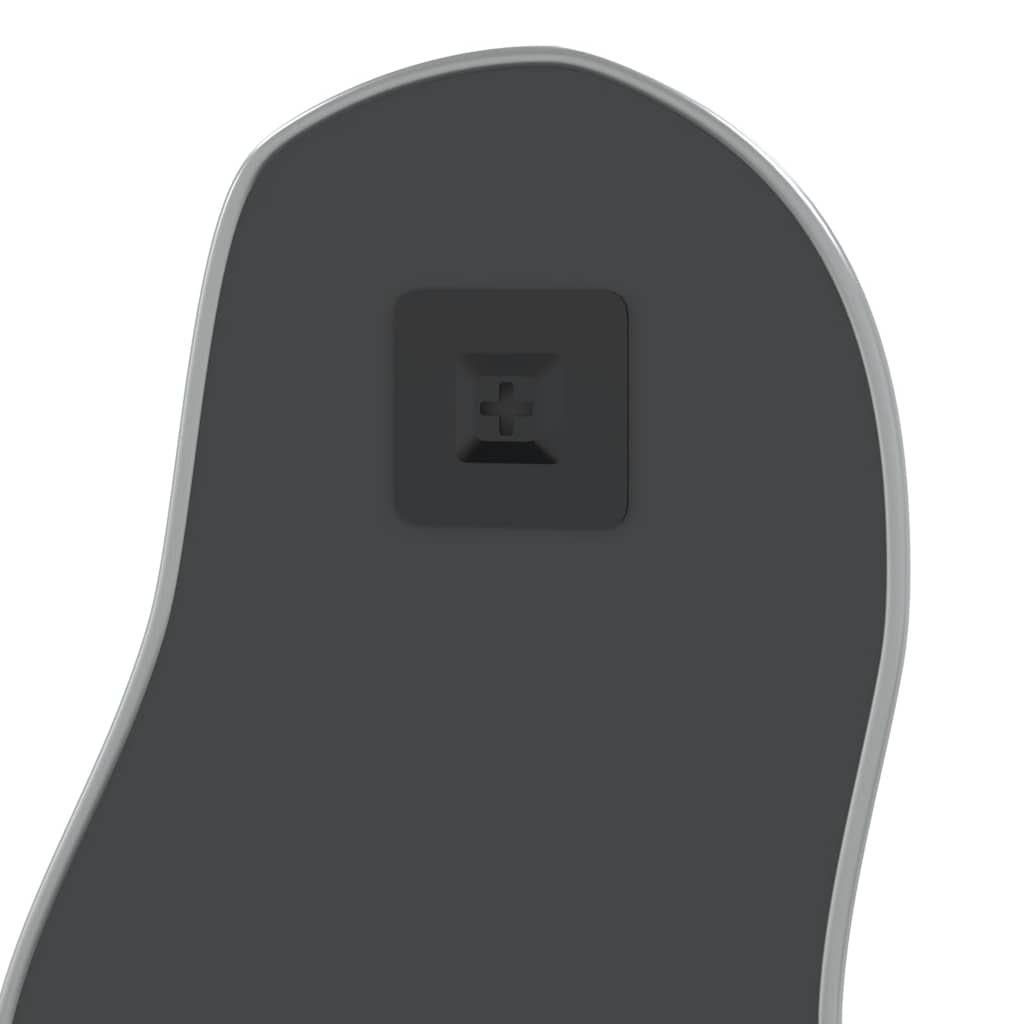 vidaXL Oglindă de perete, argintiu, 70x30 cm