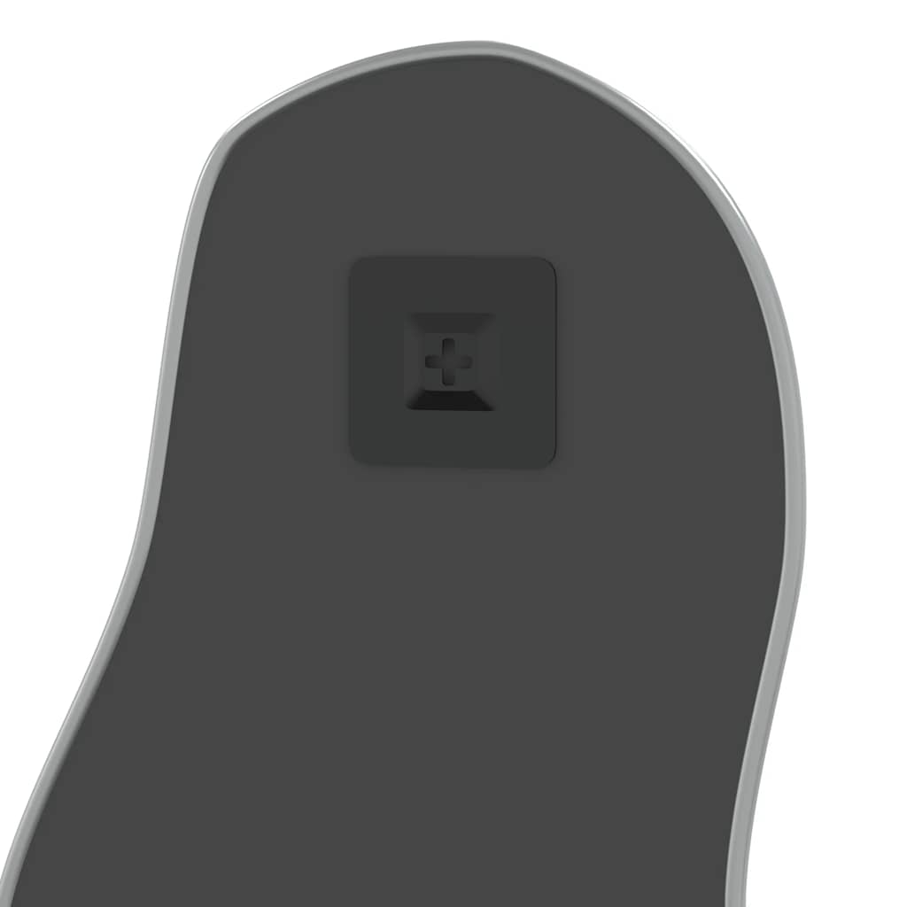 vidaXL Oglindă de perete, argintiu, 90x40 cm