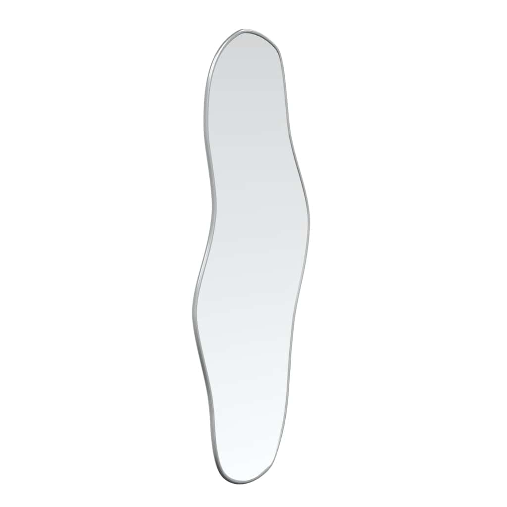 vidaXL Oglindă de perete, argintiu, 100x45 cm vidaXL Oglindă de perete, argintiu, 100x45 cm