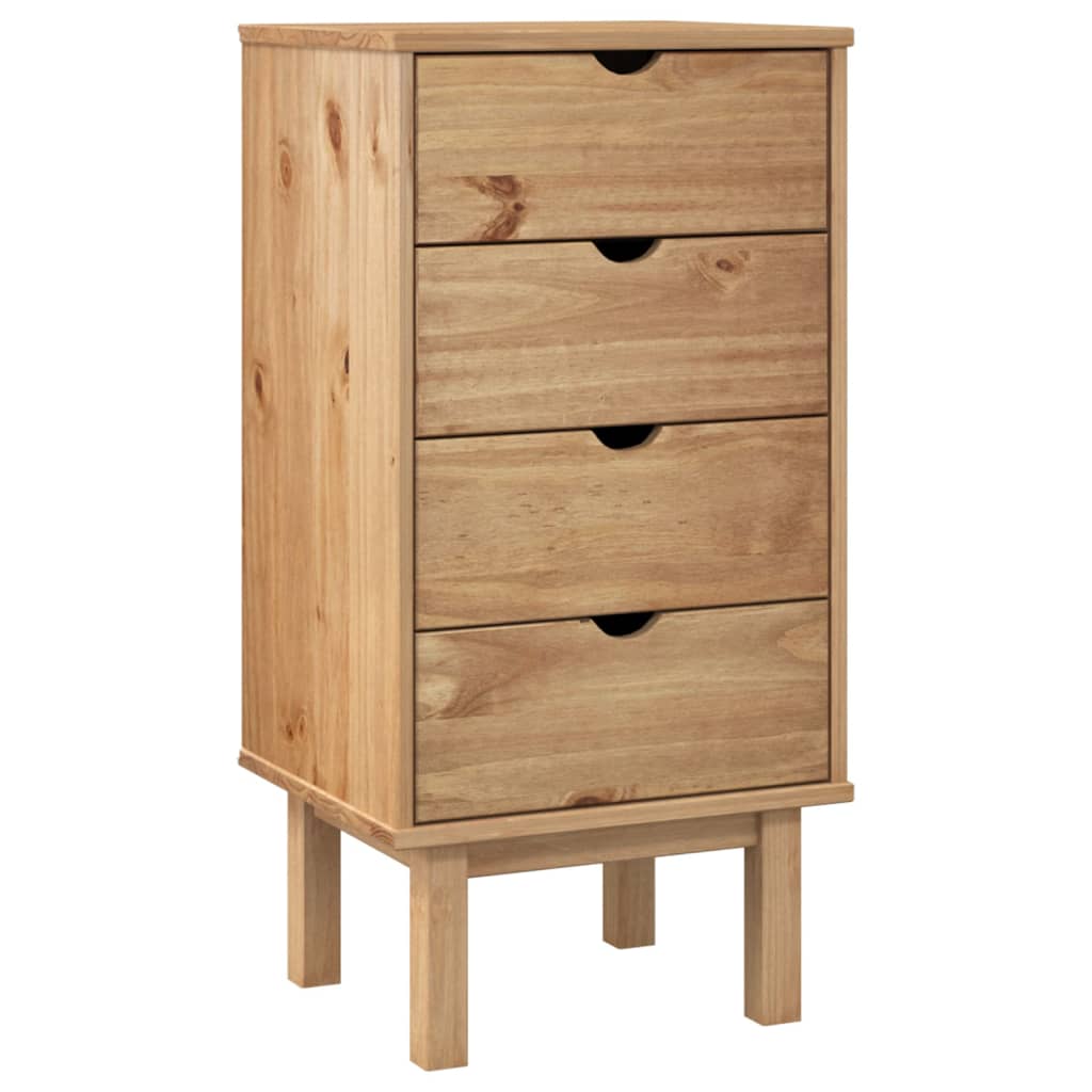 vidaXL Dulap cu sertar "OTTA", 45x39x90cm, lemn masiv de pin vidaXL Dulap cu sertar "OTTA", 45x39x90cm, lemn masiv de pin