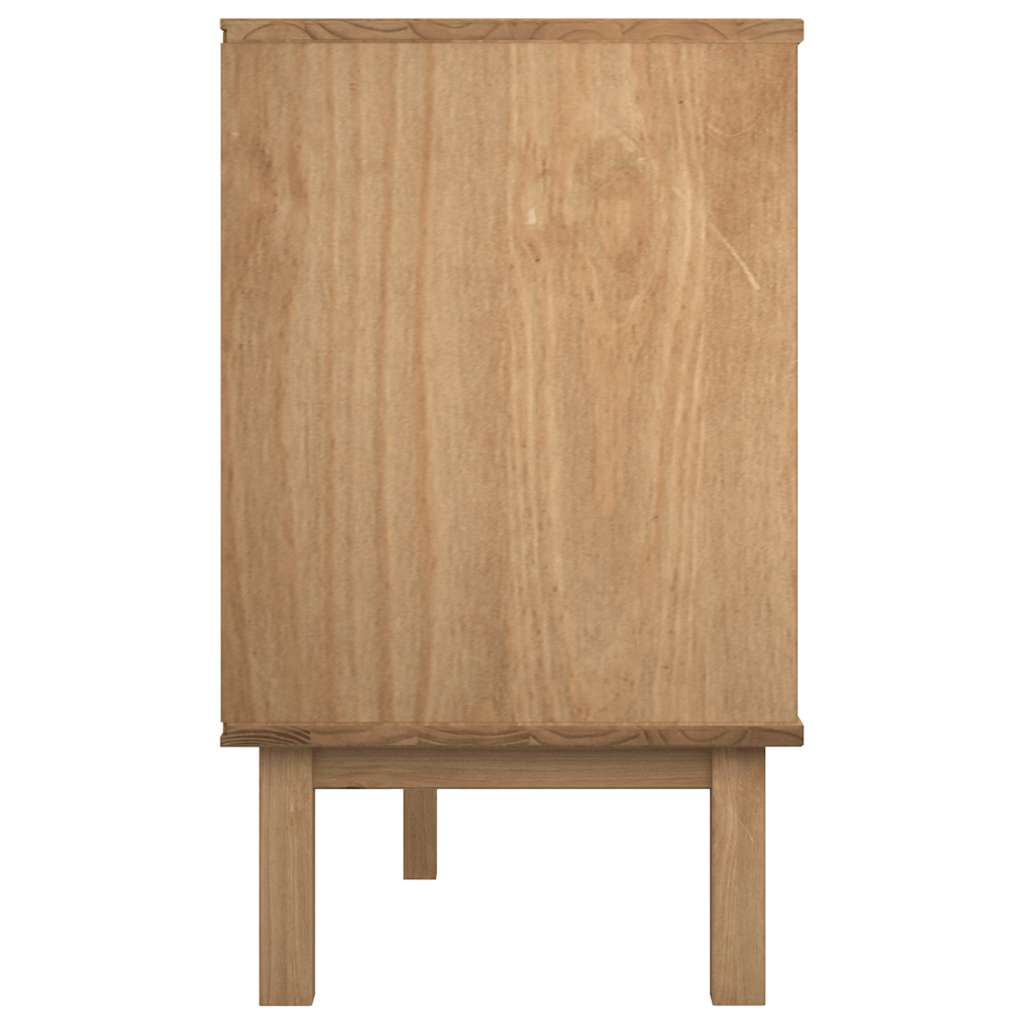 vidaXL Dulap cu sertar "OTTA", 111x43x73,5 cm, lemn masiv de pin
