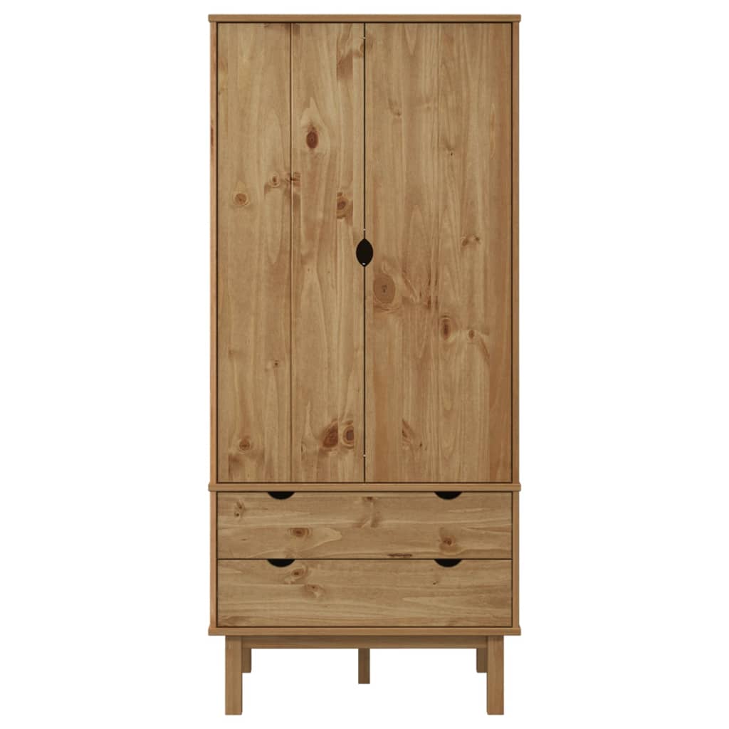 vidaXL Șifonier OTTA, 76,5x53x172 cm, lemn masiv pin vidaXL Șifonier OTTA, 76,5x53x172 cm, lemn masiv pin