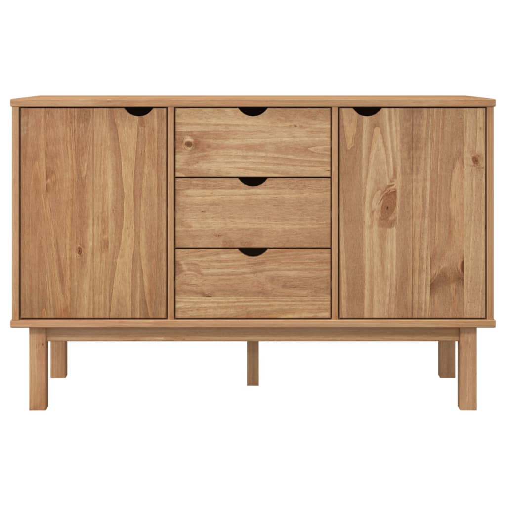 vidaXL Servantă OTTA, 113,5x43x73 cm, lemn masiv de pin vidaXL Servantă OTTA, 113,5x43x73 cm, lemn masiv de pin