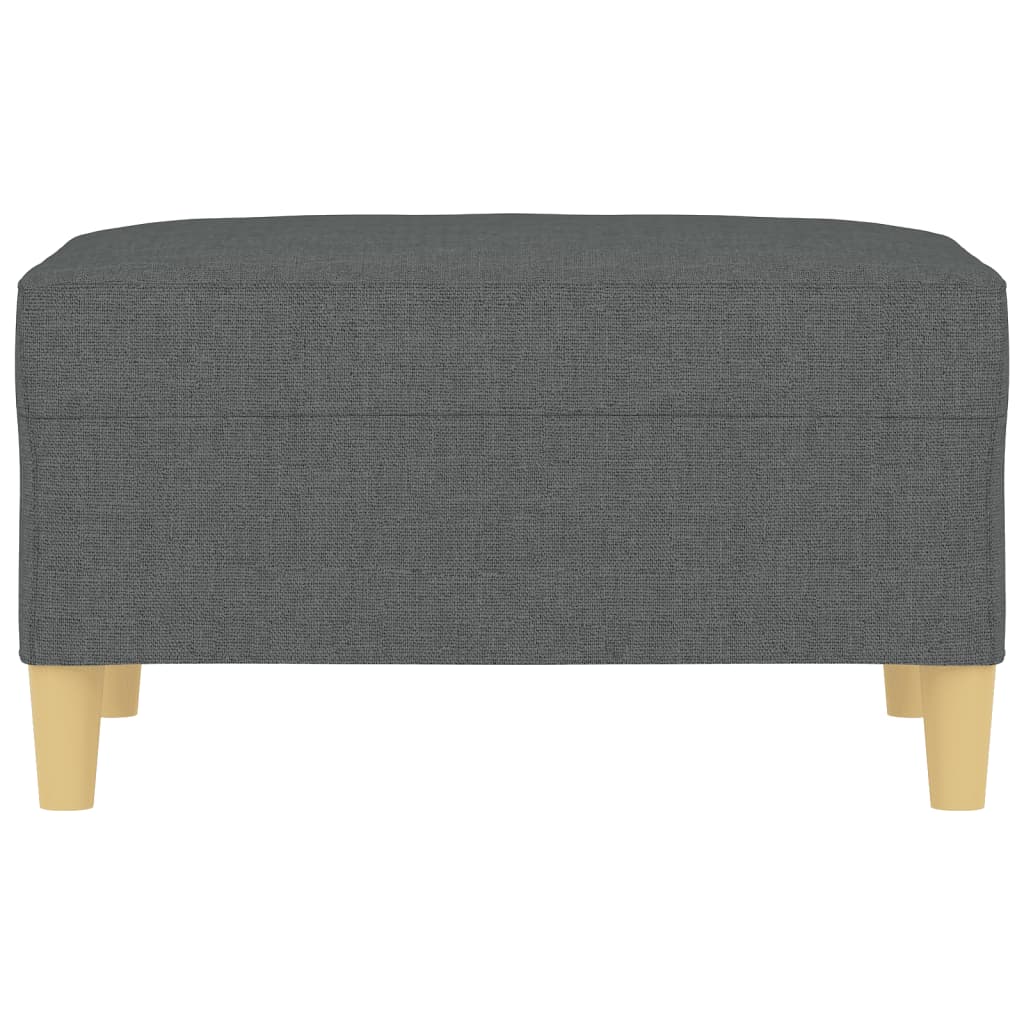 vidaXL Taburet, gri închis, 70x55x41 cm, material textil vidaXL Taburet, gri închis, 70x55x41 cm, material textil