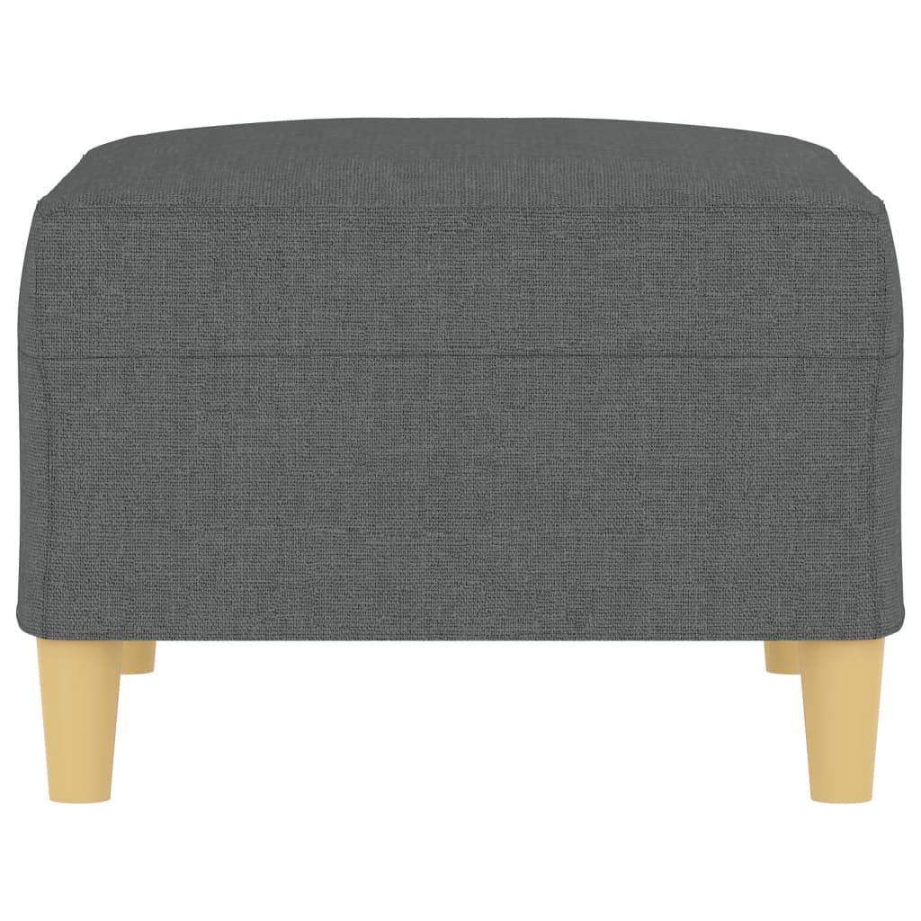 vidaXL Taburet, gri închis, 70x55x41 cm, material textil vidaXL Taburet, gri închis, 70x55x41 cm, material textil
