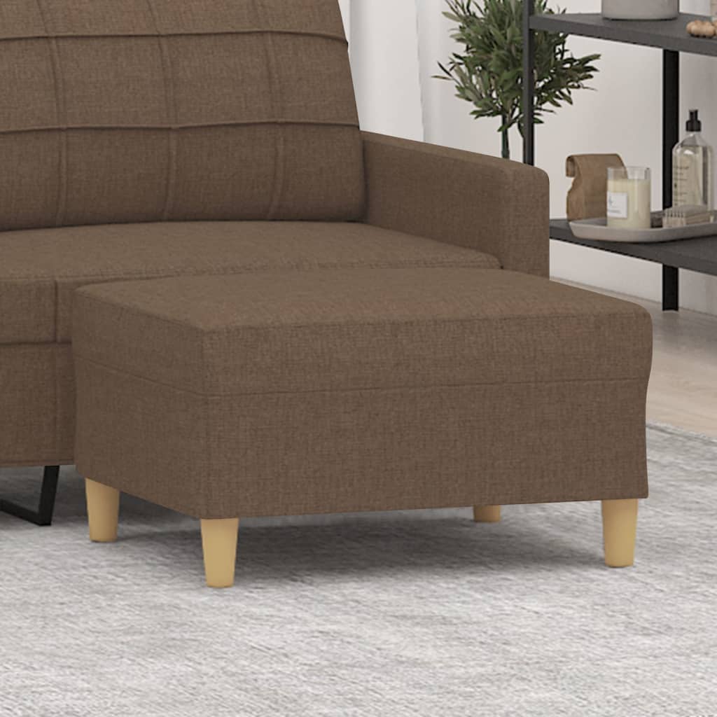 vidaXL Taburet, maro, 70x55x41 cm, material textil vidaXL Taburet, maro, 70x55x41 cm, material textil