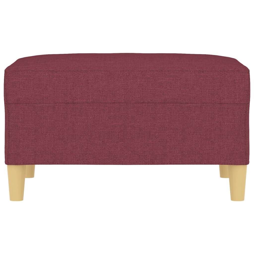 vidaXL Taburet, roșu vin, 70x55x41 cm, material textil vidaXL Taburet, roșu vin, 70x55x41 cm, material textil