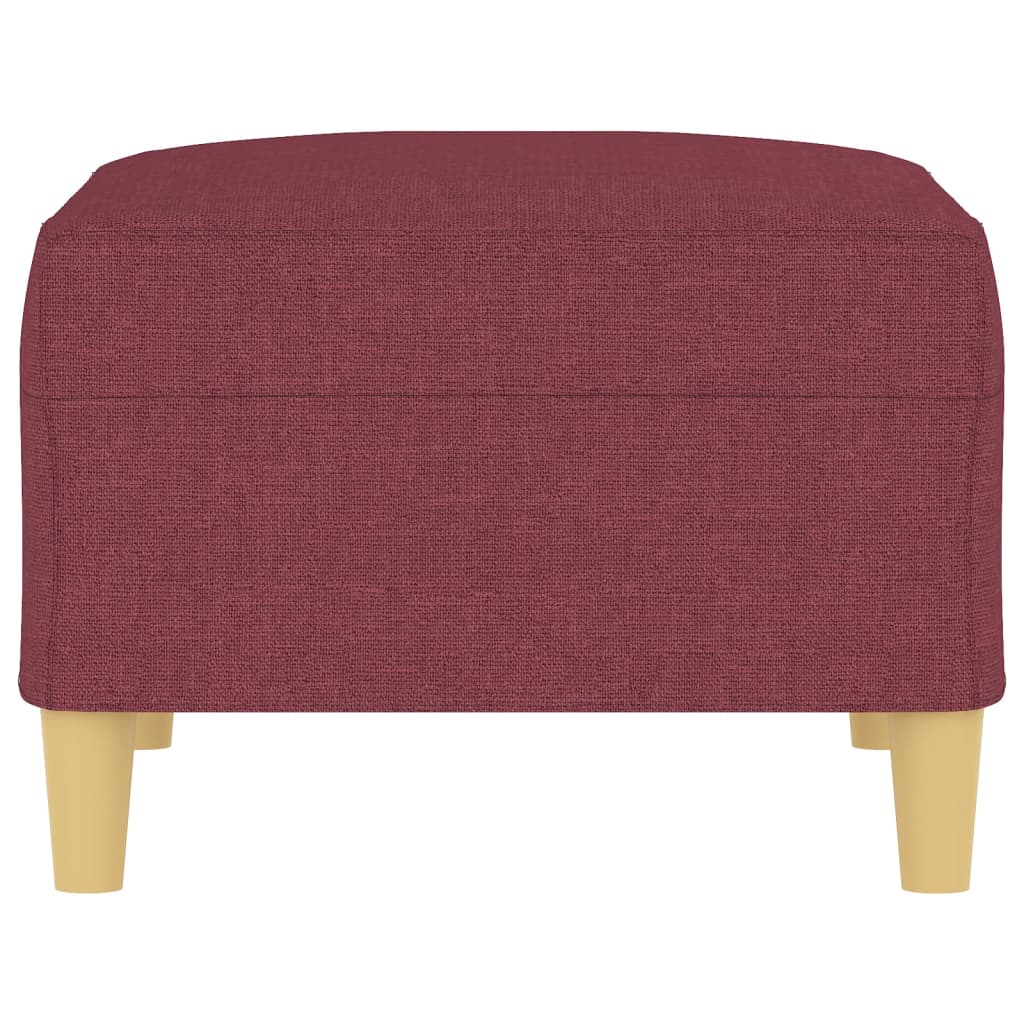 vidaXL Taburet, roșu vin, 70x55x41 cm, material textil vidaXL Taburet, roșu vin, 70x55x41 cm, material textil