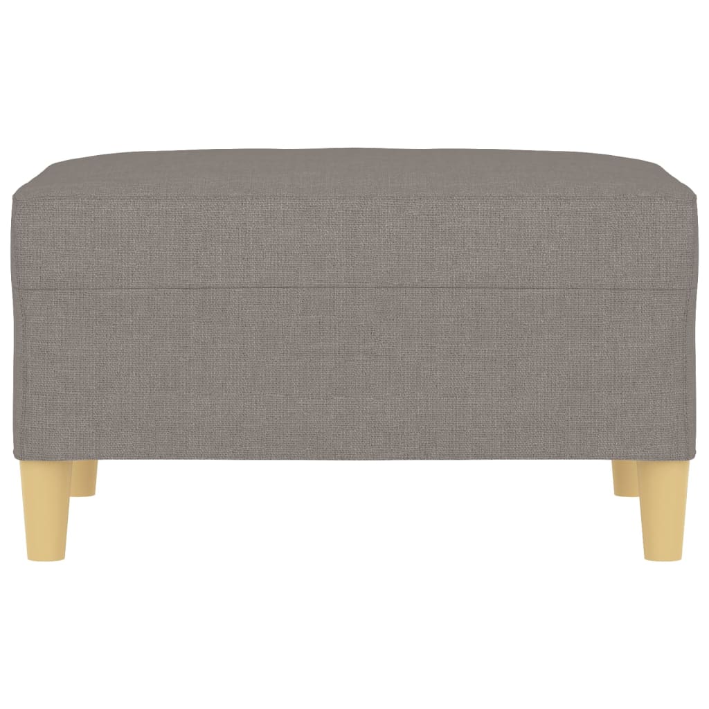 vidaXL Taburet, gri taupe, 70x55x41 cm, material textil vidaXL Taburet, gri taupe, 70x55x41 cm, material textil