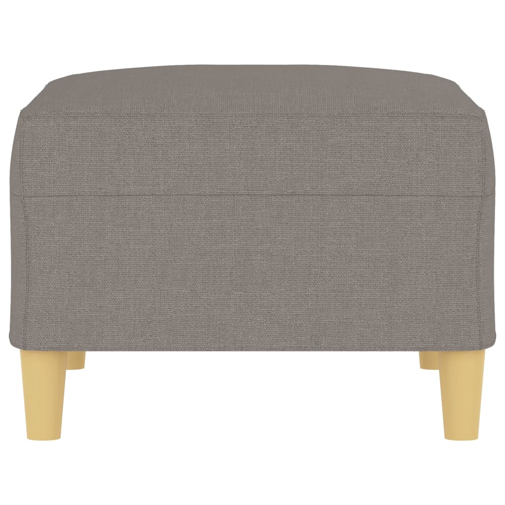 vidaXL Taburet, gri taupe, 70x55x41 cm, material textil vidaXL Taburet, gri taupe, 70x55x41 cm, material textil