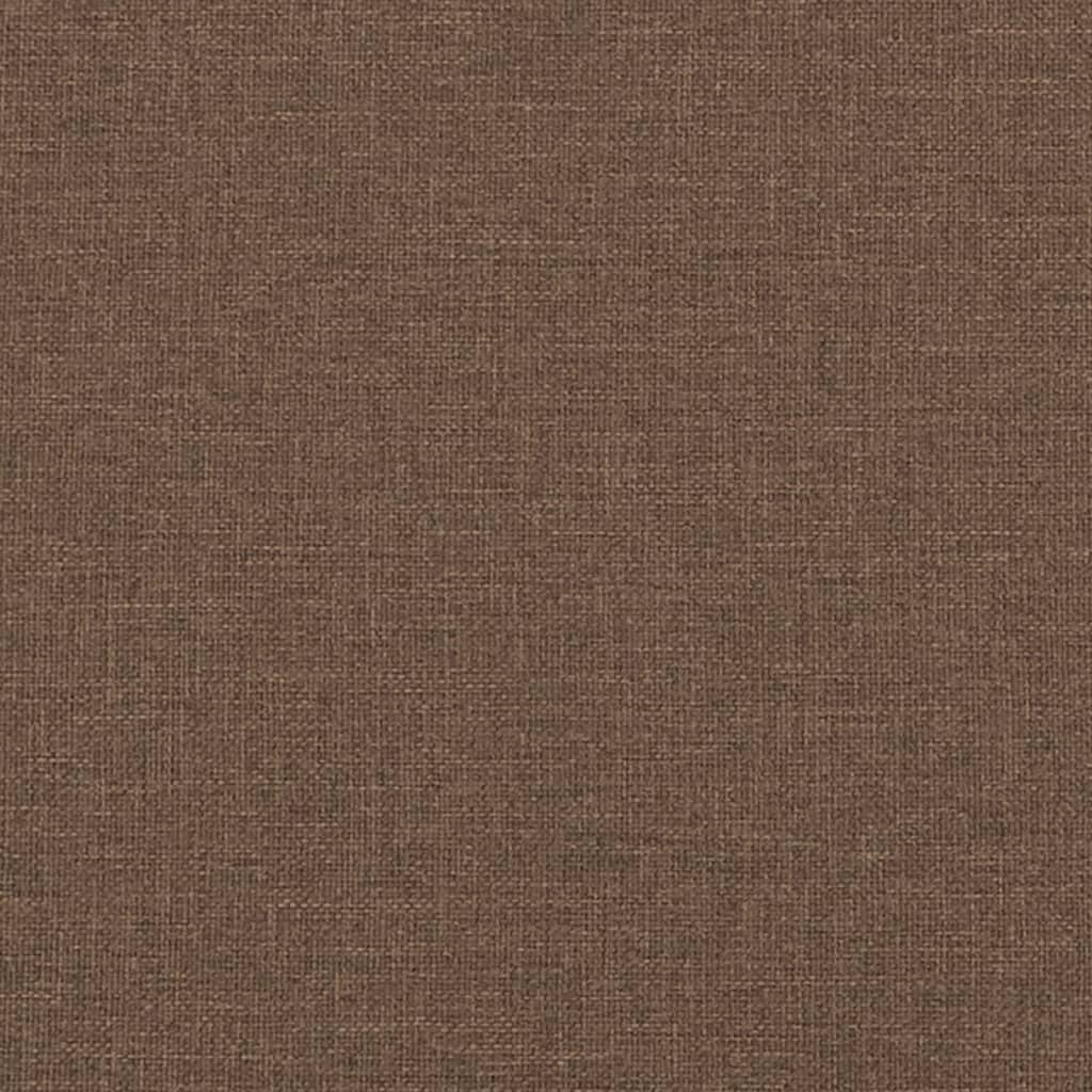 vidaXL Taburet, maro, 60x50x41 cm, material textil vidaXL Taburet, maro, 60x50x41 cm, material textil