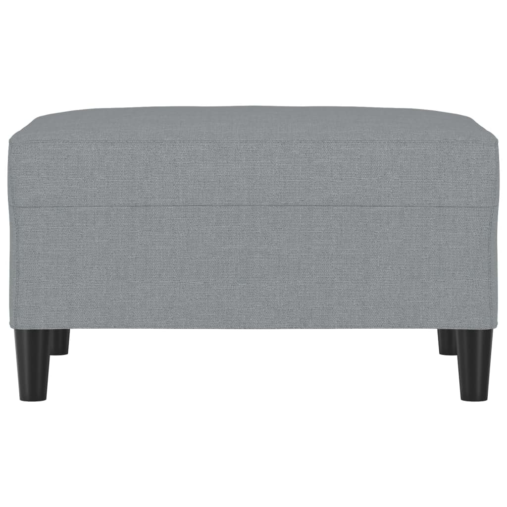 vidaXL Taburet, gri deschis, 70x55x41 cm, material textil vidaXL Taburet, gri deschis, 70x55x41 cm, material textil