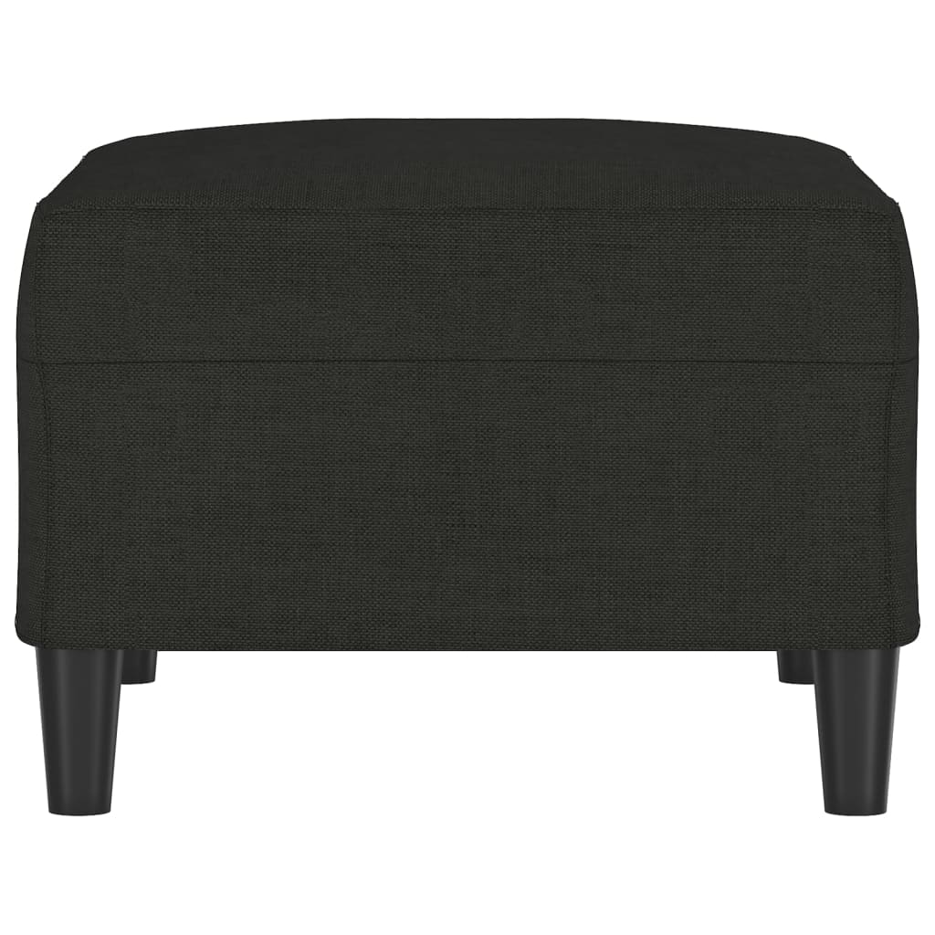 vidaXL Taburet, negru, 70x55x41 cm, material textil vidaXL Taburet, negru, 70x55x41 cm, material textil