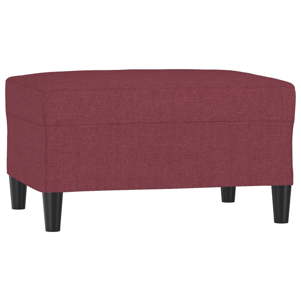 vidaXL Taburet, roșu vin, 70x55x41 cm, material textil vidaXL Taburet, roșu vin, 70x55x41 cm, material textil