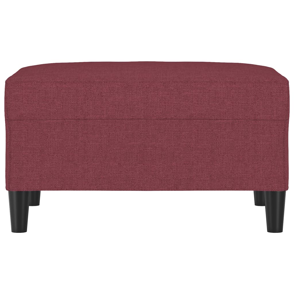 vidaXL Taburet, roșu vin, 70x55x41 cm, material textil vidaXL Taburet, roșu vin, 70x55x41 cm, material textil