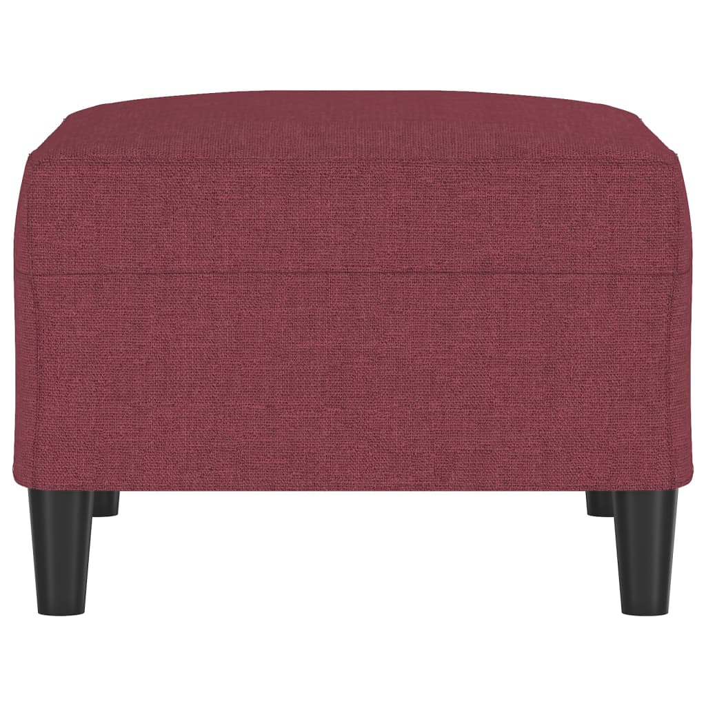 vidaXL Taburet, roșu vin, 70x55x41 cm, material textil vidaXL Taburet, roșu vin, 70x55x41 cm, material textil