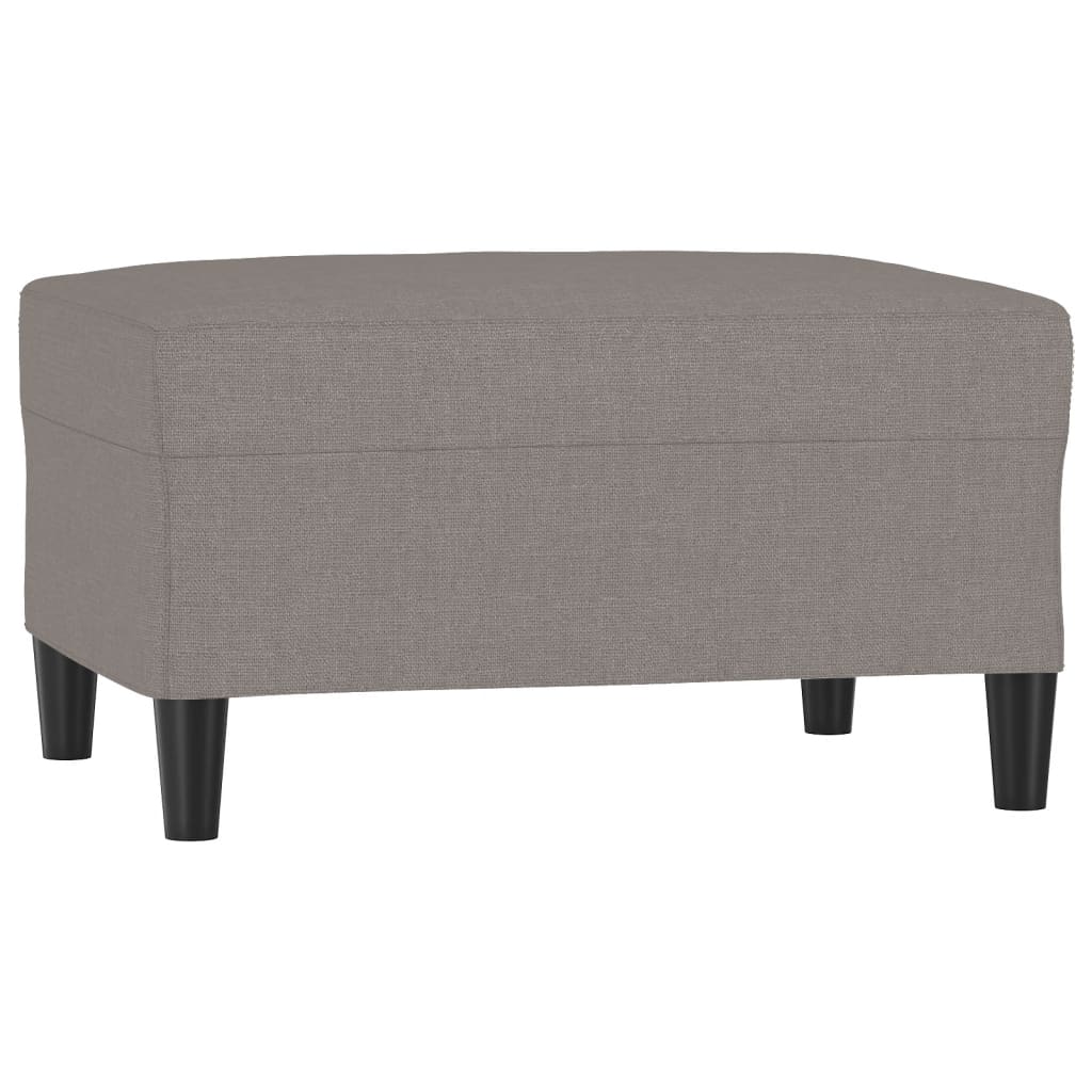 vidaXL Taburet, gri taupe, 70x55x41 cm, material textil vidaXL Taburet, gri taupe, 70x55x41 cm, material textil