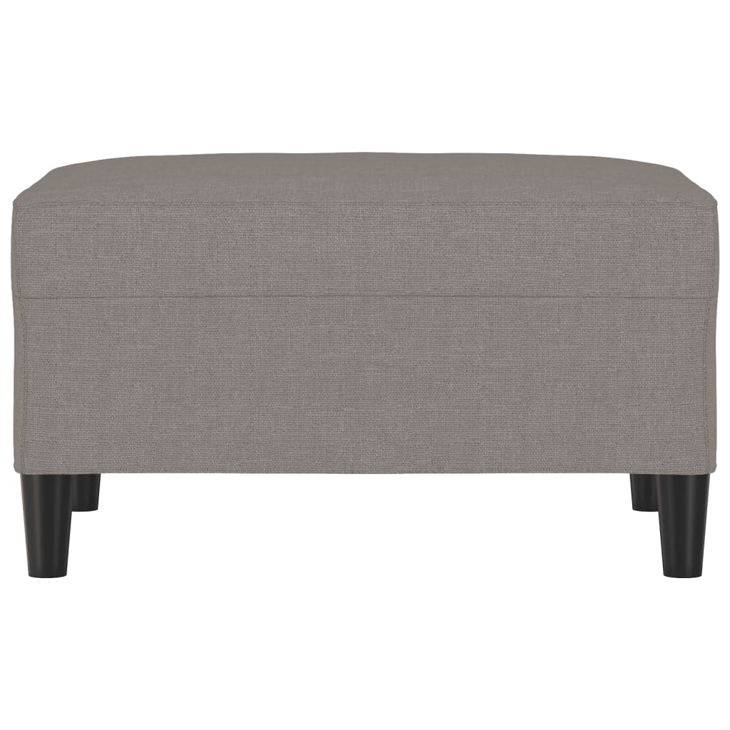 vidaXL Taburet, gri taupe, 70x55x41 cm, material textil vidaXL Taburet, gri taupe, 70x55x41 cm, material textil