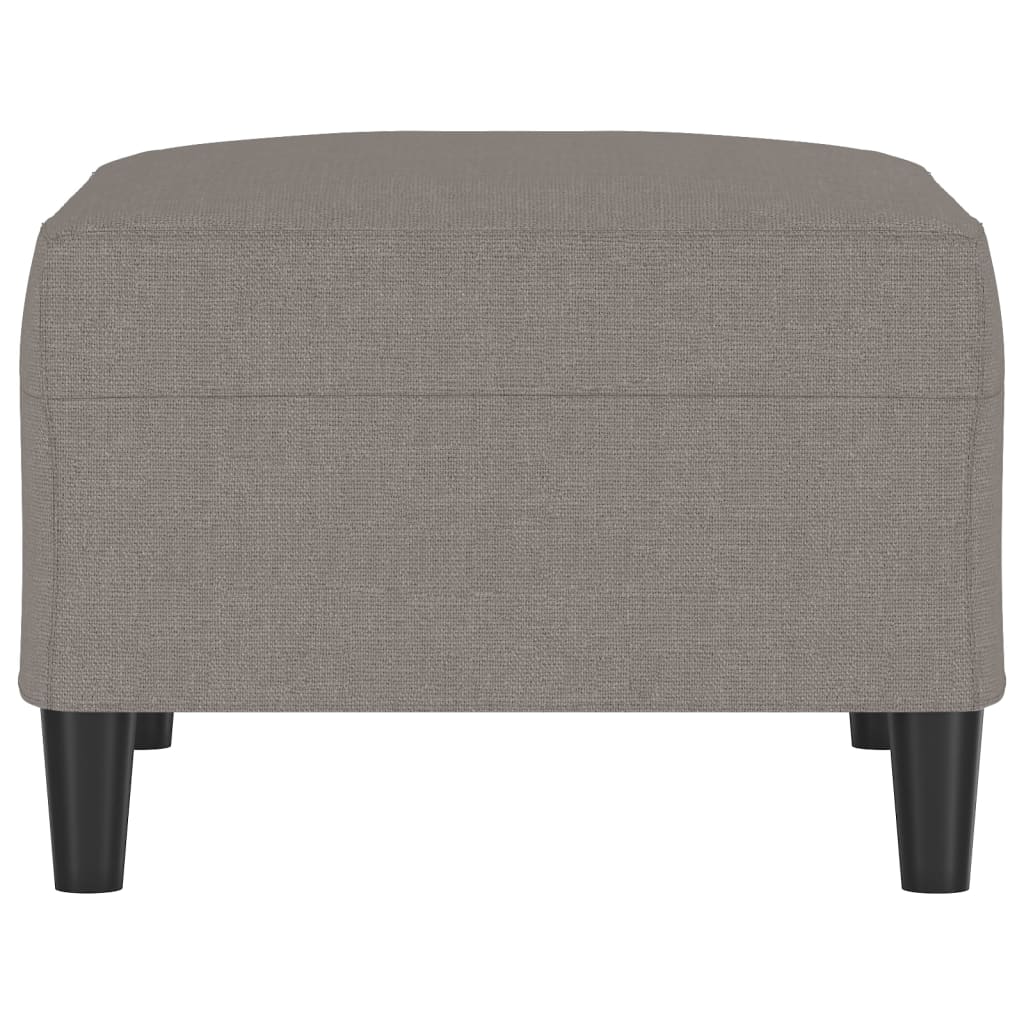 vidaXL Taburet, gri taupe, 70x55x41 cm, material textil vidaXL Taburet, gri taupe, 70x55x41 cm, material textil