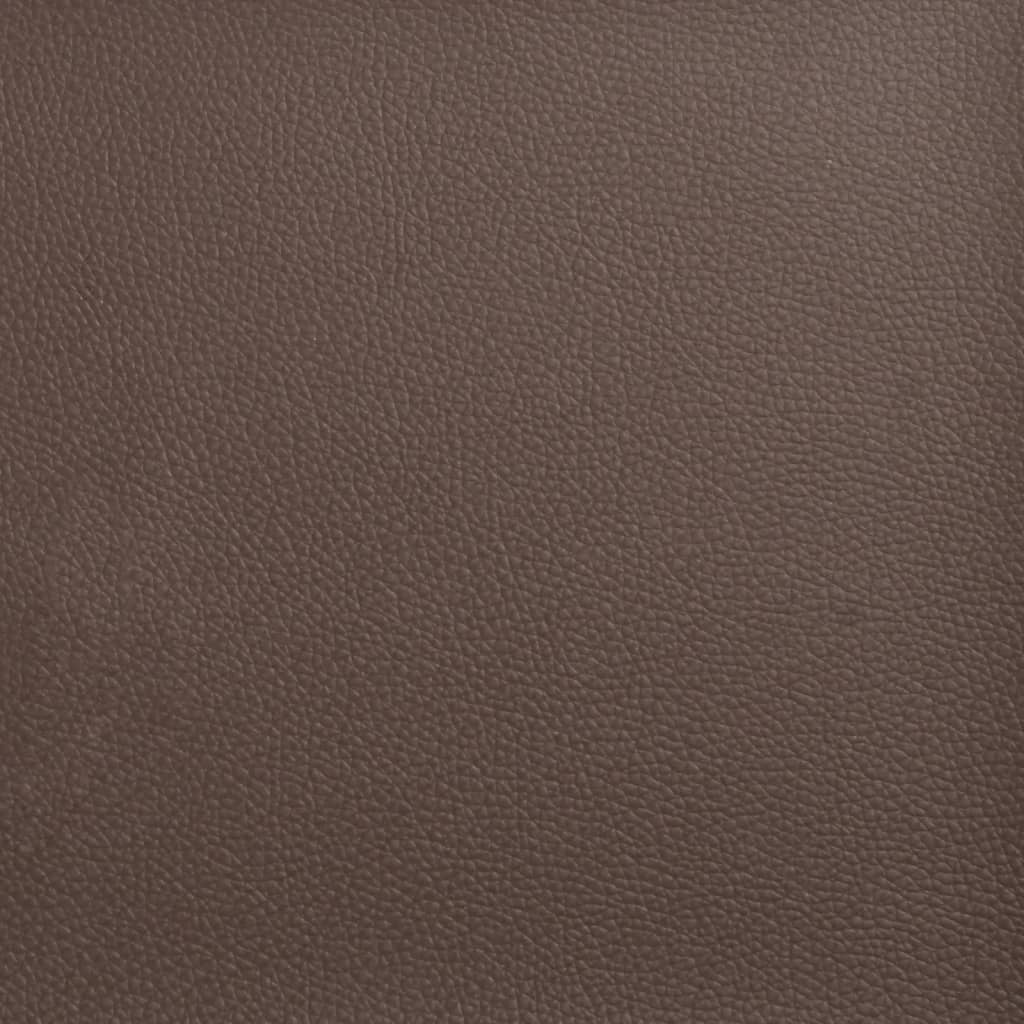 vidaXL Taburet, maro, 70x55x41 cm, piele ecologică vidaXL Taburet, maro, 70x55x41 cm, piele ecologică
