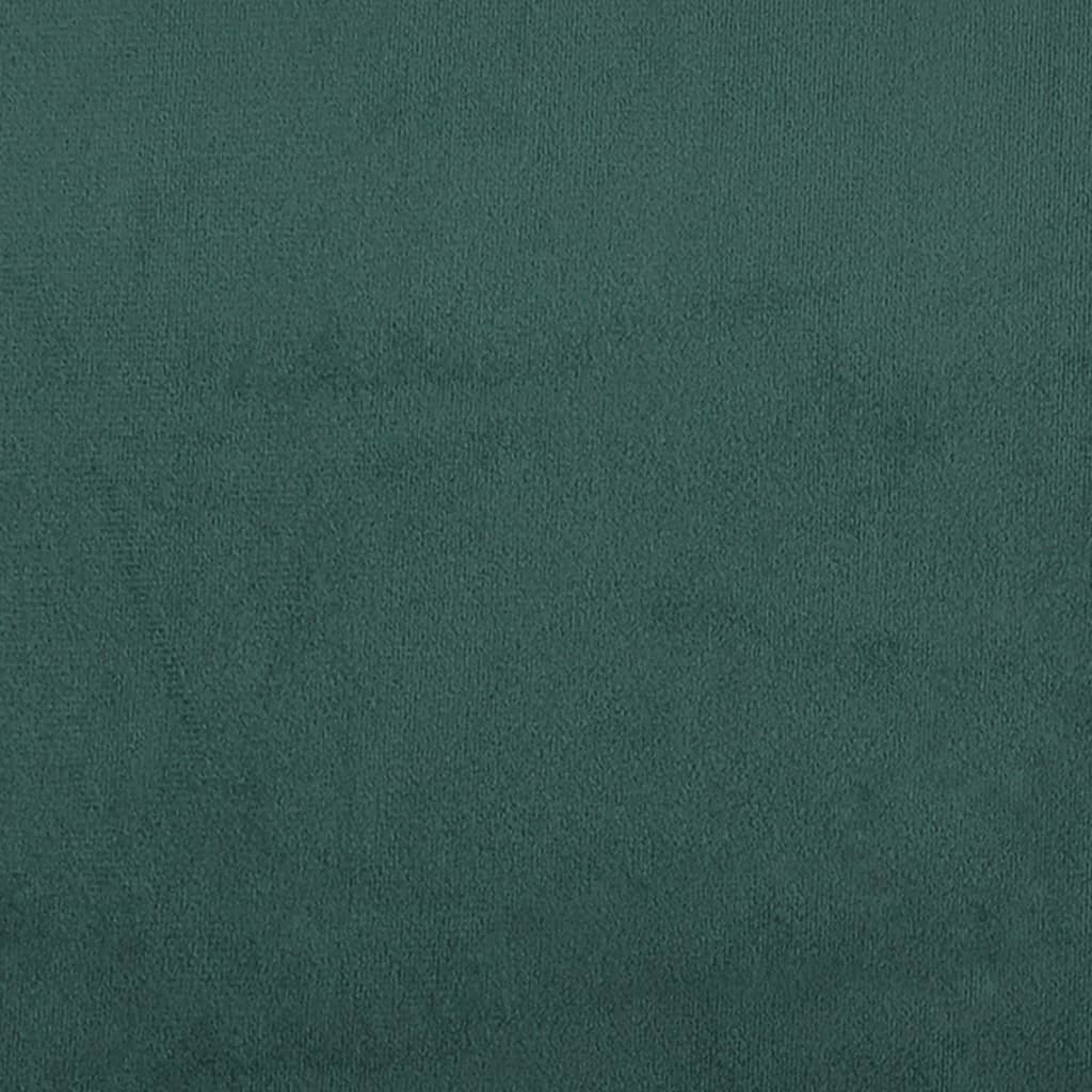 vidaXL Taburet, verde închis, 70x55x41 cm, catifea vidaXL Taburet, verde închis, 70x55x41 cm, catifea