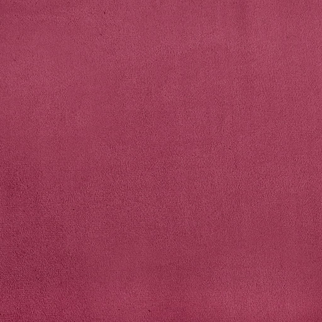 vidaXL Taburet, roșu vin, 70x55x41 cm, catifea vidaXL Taburet, roșu vin, 70x55x41 cm, catifea
