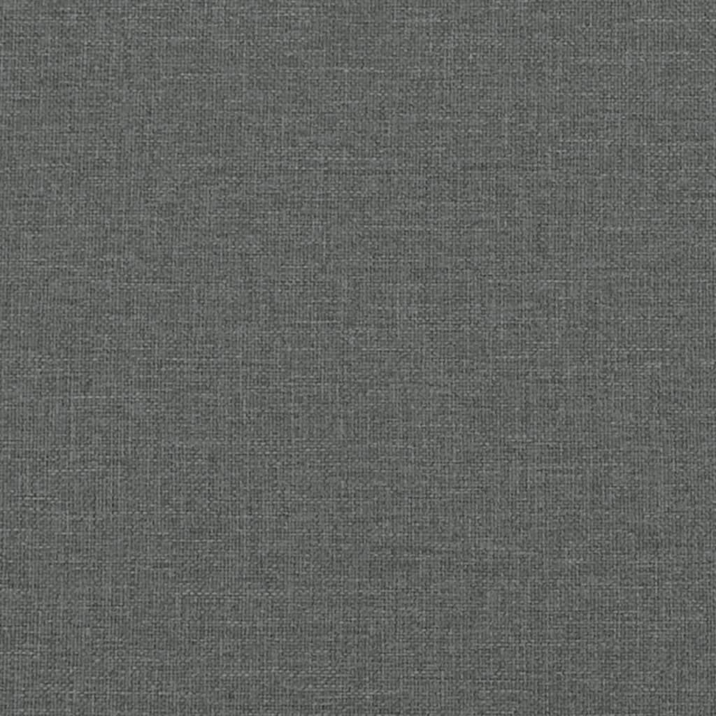 vidaXL Taburet, gri închis, 60x50x41 cm, material textil vidaXL Taburet, gri închis, 60x50x41 cm, material textil