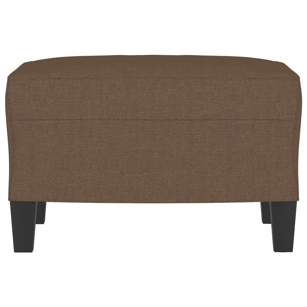 vidaXL Taburet, maro, 60x50x41 cm, material textil vidaXL Taburet, maro, 60x50x41 cm, material textil