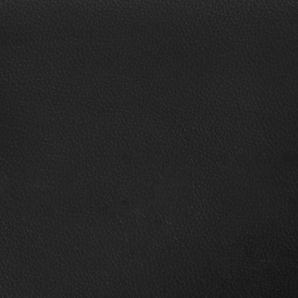 vidaXL Taburet, negru, 60x50x41 cm, piele ecologică vidaXL Taburet, negru, 60x50x41 cm, piele ecologică