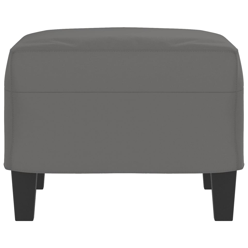 vidaXL Taburet, gri închis, 60x50x41 cm, microfibră vidaXL Taburet, gri închis, 60x50x41 cm, microfibră