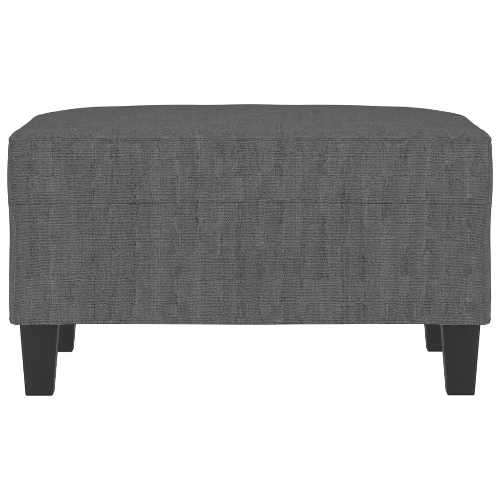 vidaXL Taburet, gri închis, 70x55x41 cm, material textil vidaXL Taburet, gri închis, 70x55x41 cm, material textil