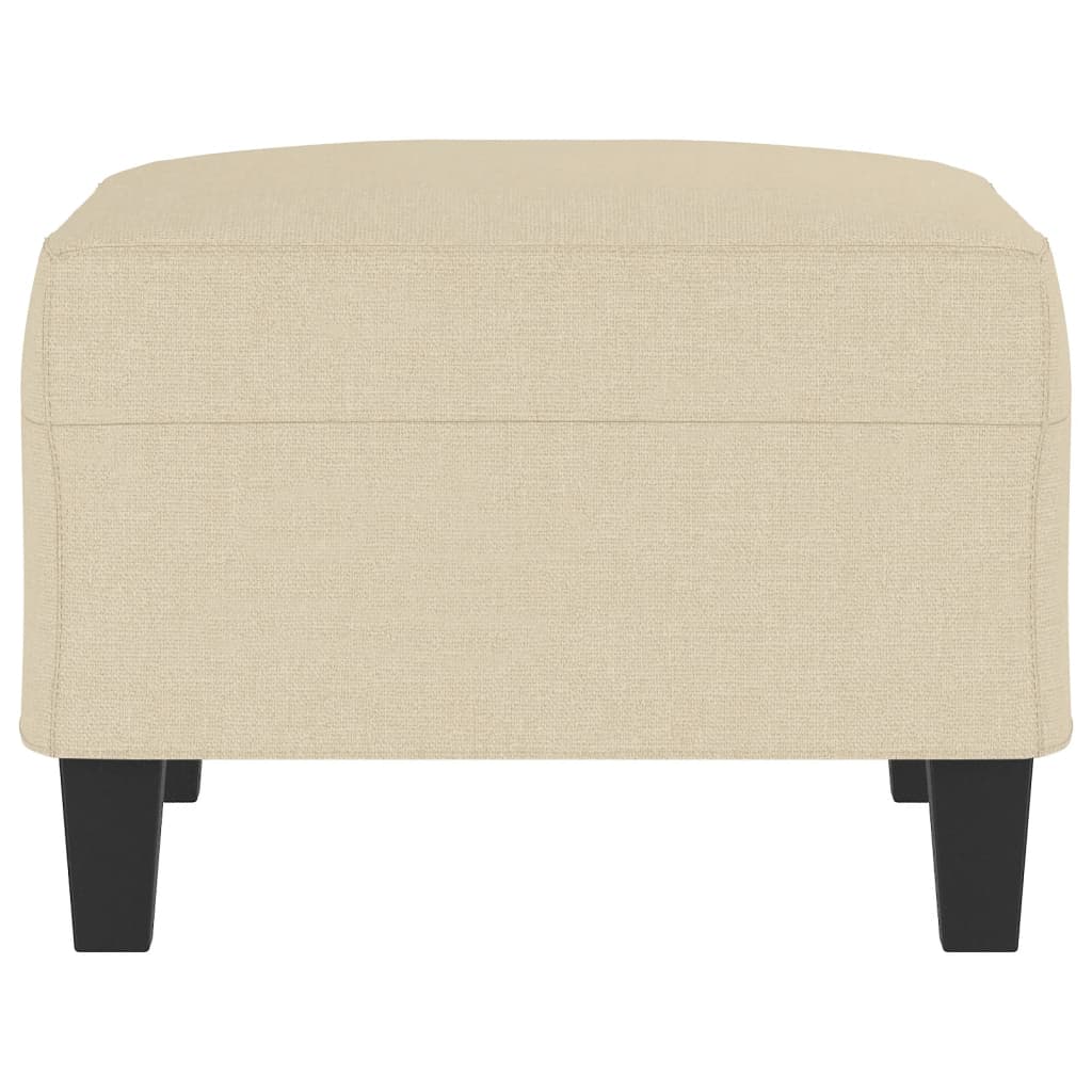 vidaXL Taburet, crem, 70x55x41 cm, material textil vidaXL Taburet, crem, 70x55x41 cm, material textil
