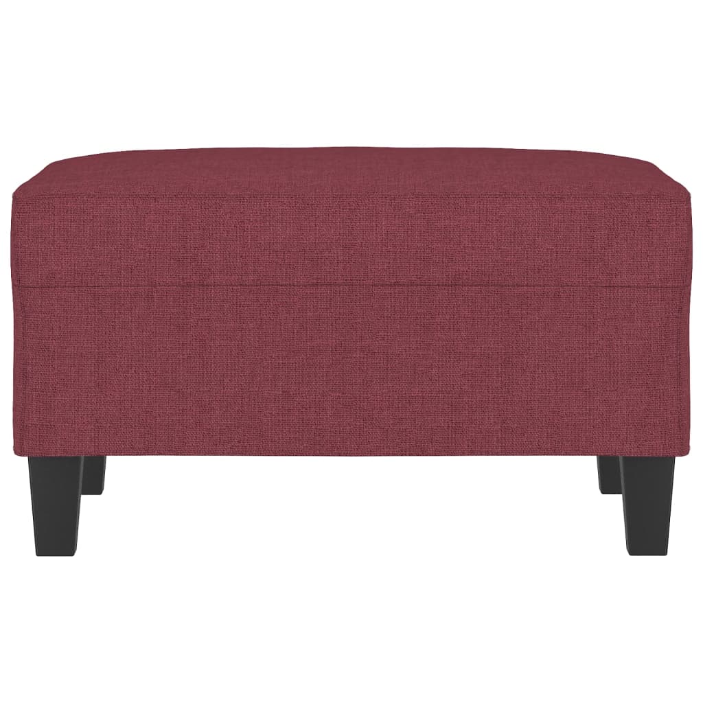 vidaXL Taburet, roșu vin, 70x55x41 cm, material textil vidaXL Taburet, roșu vin, 70x55x41 cm, material textil