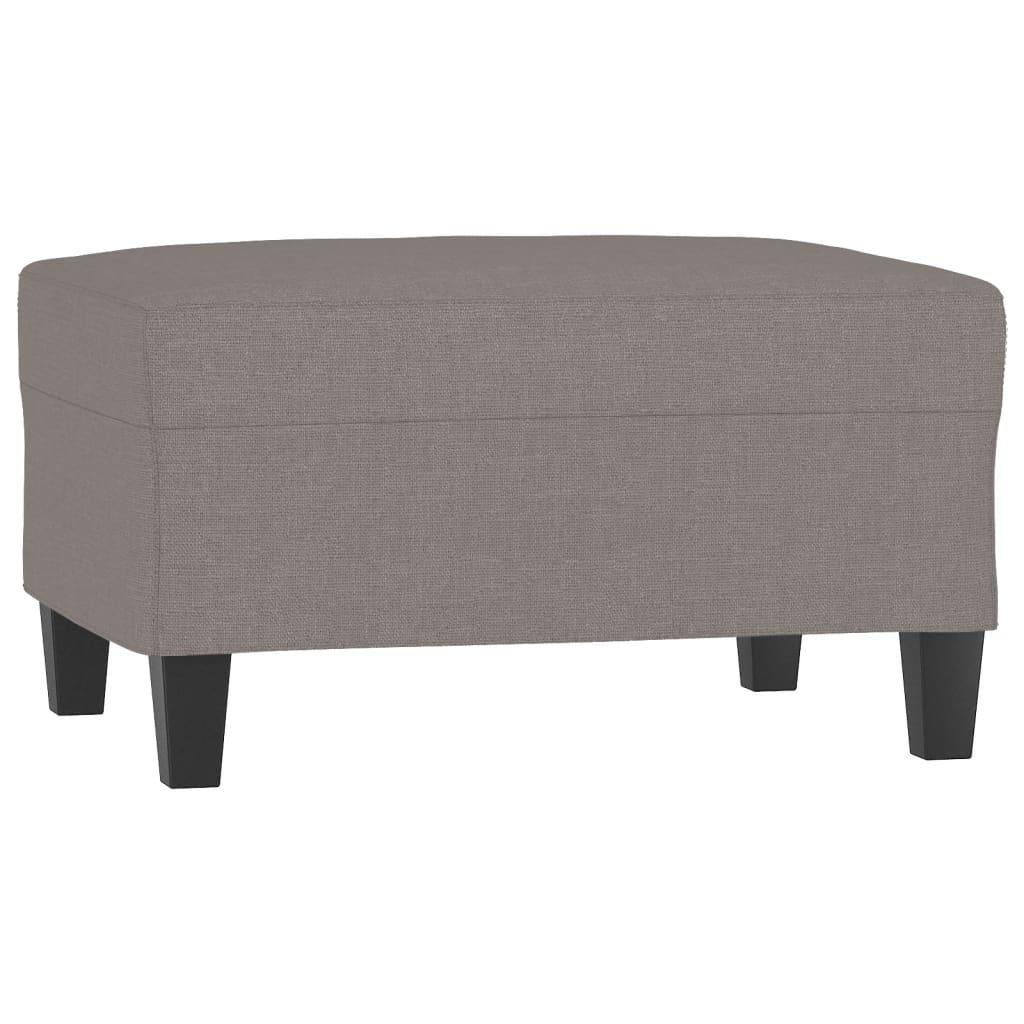 vidaXL Taburet, gri taupe, 70x55x41 cm, material textil vidaXL Taburet, gri taupe, 70x55x41 cm, material textil