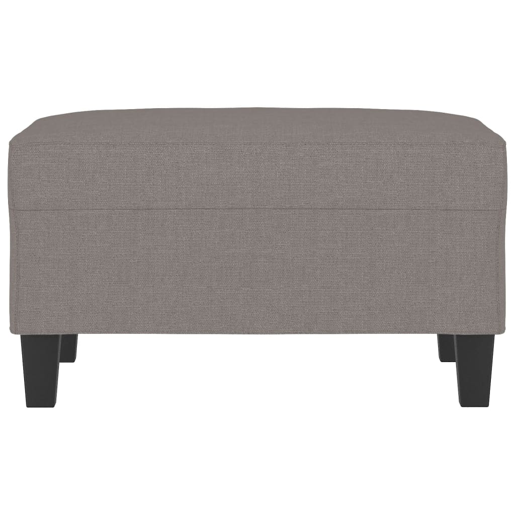 vidaXL Taburet, gri taupe, 70x55x41 cm, material textil vidaXL Taburet, gri taupe, 70x55x41 cm, material textil