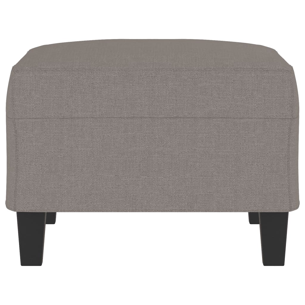 vidaXL Taburet, gri taupe, 70x55x41 cm, material textil vidaXL Taburet, gri taupe, 70x55x41 cm, material textil