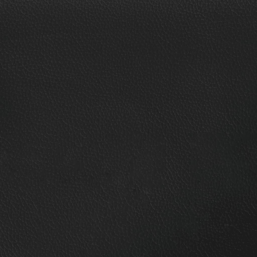 vidaXL Taburet, negru, 70x55x41 cm, piele ecologică vidaXL Taburet, negru, 70x55x41 cm, piele ecologică