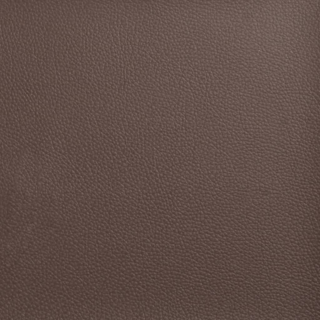 vidaXL Taburet, maro, 70x55x41 cm, piele ecologică