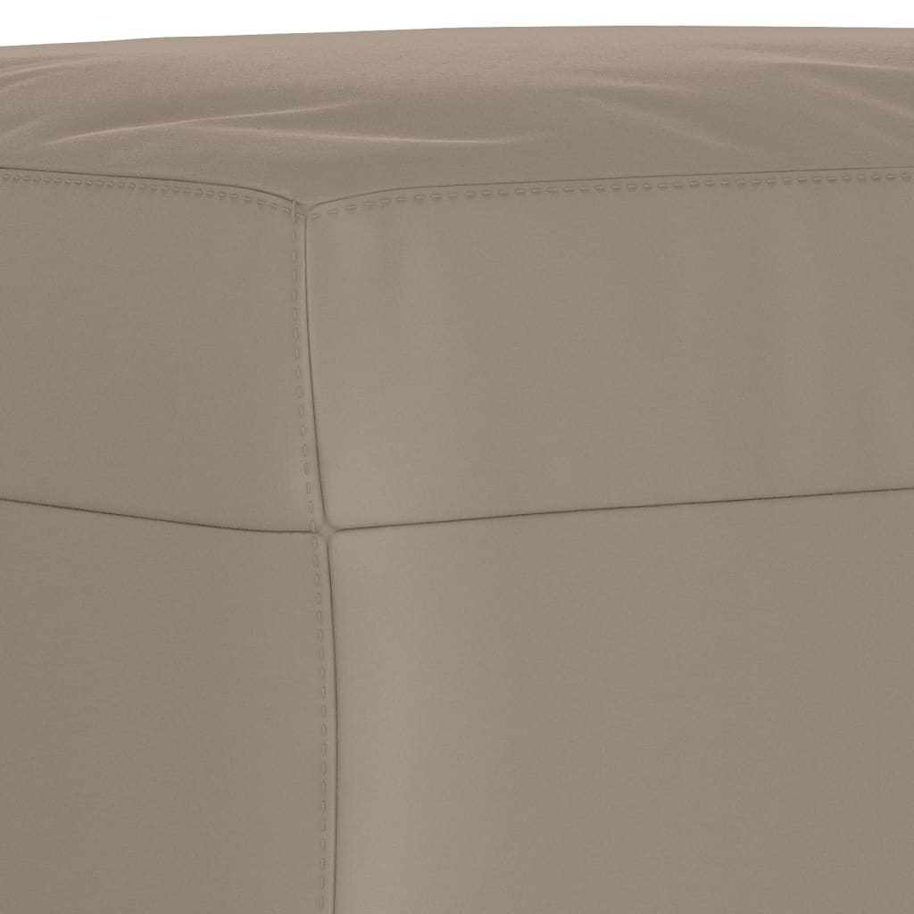 vidaXL Taburet, gri taupe, 70x55x41 cm, microfibră vidaXL Taburet, gri taupe, 70x55x41 cm, microfibră