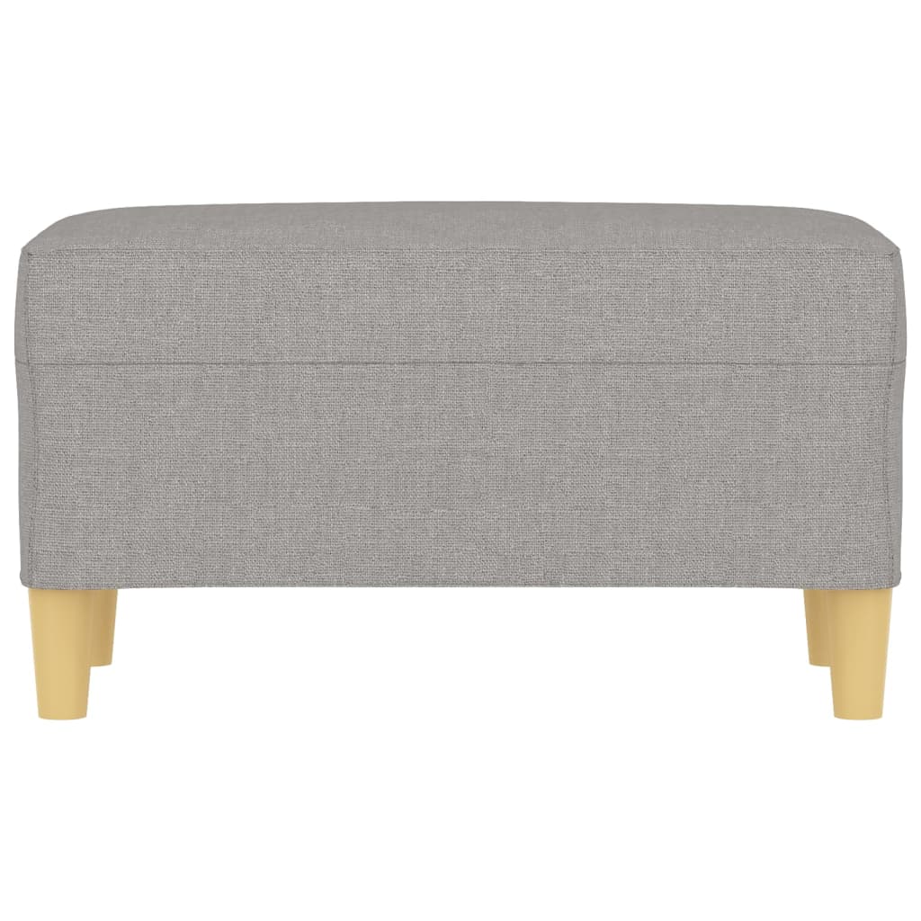 vidaXL Bancă, gri deschis, 70x35x41 cm, textil vidaXL Bancă, gri deschis, 70x35x41 cm, textil