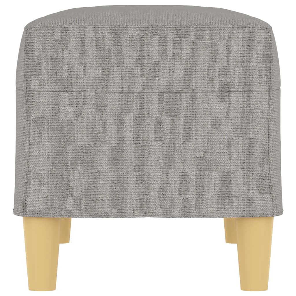 vidaXL Bancă, gri deschis, 70x35x41 cm, textil vidaXL Bancă, gri deschis, 70x35x41 cm, textil