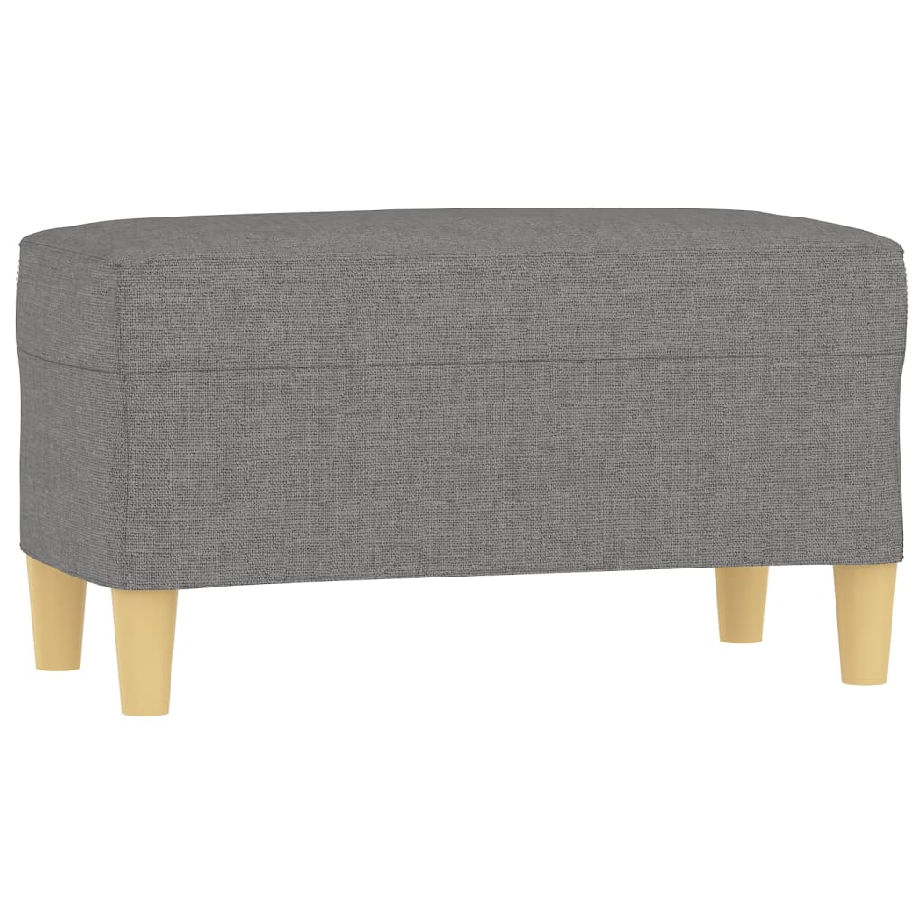 vidaXL Bancă, gri închis, 70x35x41 cm, textil vidaXL Bancă, gri închis, 70x35x41 cm, textil